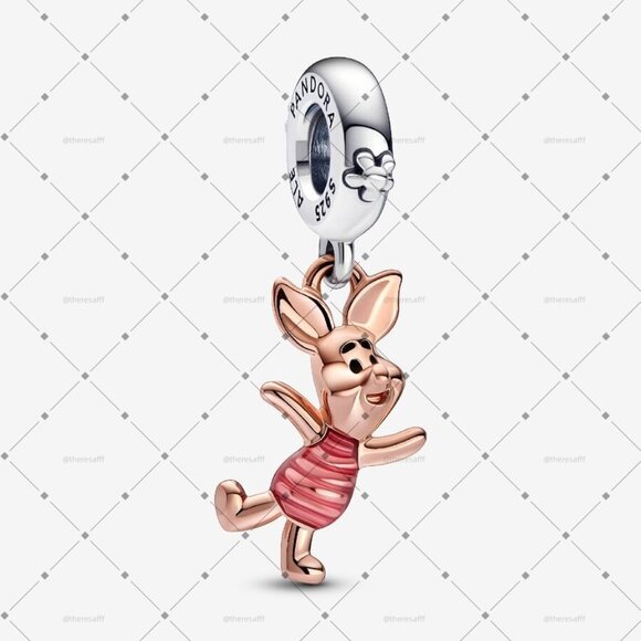 Pandora Jewelry - Pandora Disney Winnie the Pooh Piglet Dangle Charm|Two-tone